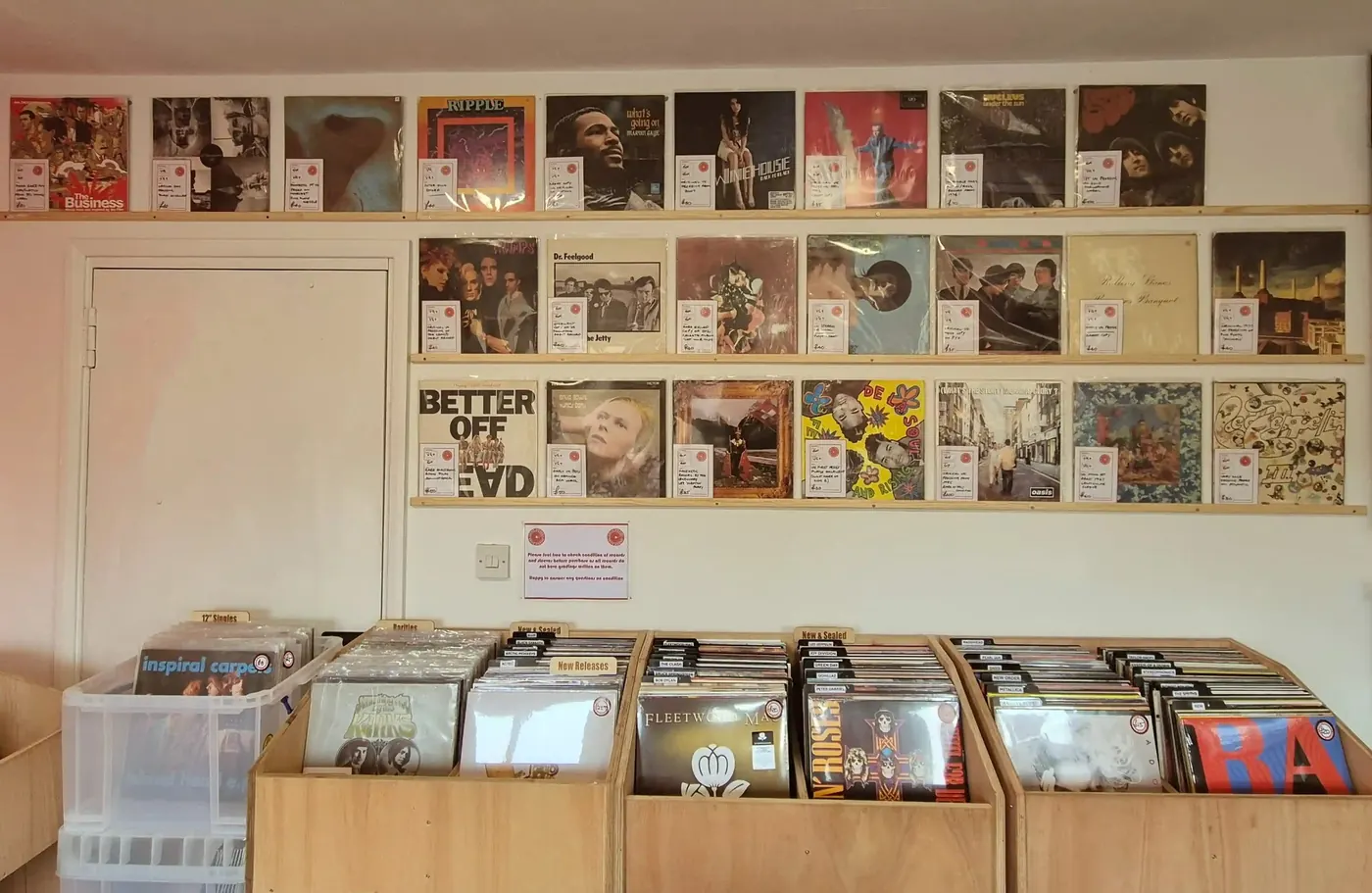 Roker Records shopfront at 164a Fulwell Road, Roker, Sunderland